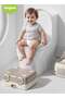 - 3-In-1 Convertible Baby Potty Training Seat - Brown - 2