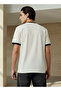 Men Relaxed Fit Crew Neck Short Sleeves Harvad Varsity Print Ringer T-shirt - 3