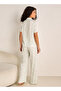 طقم بيجاما (قميص وبنطال بأزرار) من الفيسكوز - 4