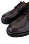 Men's Genuine Leather Brown Classic Shoes - 3