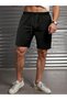 2Li Men's Pocketed Combed Cotton Shorts - 6