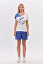 Bsn stoned v-neck t-shirt