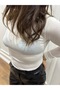 Fine Textured Transparent Basic Blouse - 4