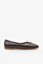 Diena Women's Ballerinas with Buckle Accessories - Brown