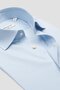 Bb Club Oscar Oxford Stretch Cotton Blend Slim Fit Light Blue Classic Collar Men's Straight Shirt - 3