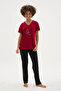 100% Cotton New Season 2026 Women's Stylish Design Pajama Set - 4
