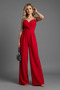 Women's Double-Breasted Collar Imported Crepe Fabric Jumpsuit
