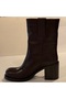 Women's Leather Boots Esz1394 - 3