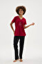 100% Cotton New Season 2026 Women's Stylish Design Pajama Set - 5