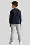 Boys Brooklyn Printed Tracksuit Set - College Style Sweatshirt and Jogger Bottom Set - 3