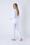 Heart Embroidered Women's Pajama Set - 3