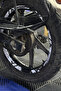 Wheel Rim Stripe Sticker Set for Tvs Raider (Dark Side of Raider)(12 Pieces)