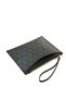 Zyn05 Black Women's Printed Clutch Bag Stylish Portfolio Handbag - 6
