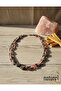 Genuine Labradorite - Rose Quartz Natural Stone Pendant - 4