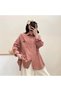 Elegant vintage Korean embroidery shirt - 3