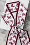 Stylish Tie Scarf with Butterflies - 2