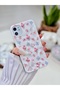 iPhone 11 Compatible 3D Embossed Tulip Pattern Anti-Shock Protected Silicone Case - 3