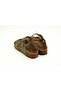 Cross Buckle Slippers Olive Green - 2