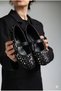 Glittery Silver Sequin Mary Jane Ballerina Shoes with Stylish Buckle and Orthopedic Sole for Everyday Wear - 8