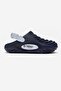 Straw Patterned Sabo Men's Slippers Dark Blue - 2