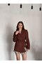 Elegant Cut Waist-Tied Blazer Jacket