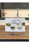 6-Piece Glass Bowl – Breakfast & Snack Bowl |   Transparent Presentation Bowl Set - 6