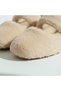 Women's Plush Ballerina Mary Jane Flats – Thick Strap, Furry, Comfortable Non-Slip Sole, Casual Stylish Shoes - 4