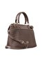 Dark Mink Women's Shoulder Bag with Zipper Closure, Adjustable Detachable Strap and Internal Pocket - 3