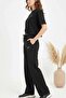 Women's Palazzo Tracksuit Set - Cotton Double Set - 3