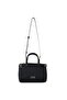 Black Zipper Closure Adjustable Detachable Strap Inner Pocket Women's Shoulder Bag 05Pc25K10121 - 3