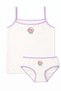 Girls' Cotton Printed Tank Top and Panties Underwear Set – Pack of 6 - 5