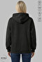 Women's Thick Winter Fabric Oversized Long Sleeve Unprinted Cotton Fleece-Lined Zipper Jacket - 2