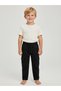 Boys' Cotton Elastic Waist Cargo Pocket Pack Soft Textured Trousers - 3