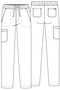 Professionals Ww675 – Ck131A Men's Scrubs Set – Imported, Durable, and Tapered Leg Doctor/Nurse Uniform - 7