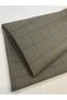 Plaid Houndstooth Patterned Classic Suit Outerwear Fabric – Beige Black