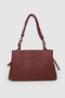 La'Graccio Paris Women's Hasella Soft Leather 3-Compartment Messenger Bag - 2