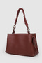 La'Graccio Paris Women's Hasella Soft Leather 3-Compartment Messenger Bag