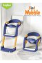- 3-In-1 Wobble Potty Seat With Ladder & Cushion - Blue - 7