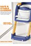 - 3-In-1 Wobble Potty Seat With Ladder & Cushion - Blue - 5