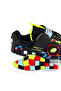 (Free Bance) Velcro Lightweight Children's Sneakers Black - 7