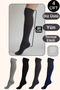 Women's Socks Over-The-Knee Socks (2 Pairs) Long Wool Socks - 6