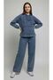 Young Girl's Denim Jeans Set Hooded Hijab Model-Aüt-1041 - 8