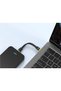Compact USB-C Cable, 60W, 10cm, Black, Fast Data Transfer - 3
