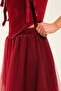 Long Tulle Skirt with Long Lining and Bias Binding at the Hem - 6