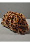 Women's Velvet Evening Bag with Sprinkled Stones - 2