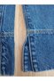 Women's 100% Cotton Retro High Waist, Wide Leg Jeans - 2