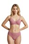 6-Piece Rib Knit Women's Cotton Bikini Briefs - Soft-Textured Ribbed Model - 3