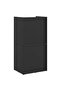 Firewood Rack Black 40x30x80 cm Cold-rolled steel - 6