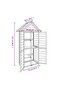 Garden Tool Shed Brown 89x52.5x175 cm Solid Wood Pine - 3