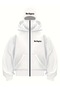 -Kar Masked Ninja Men's Zip-Up Sweatshirt Cardigan 3-Ply Thick Zippered 019